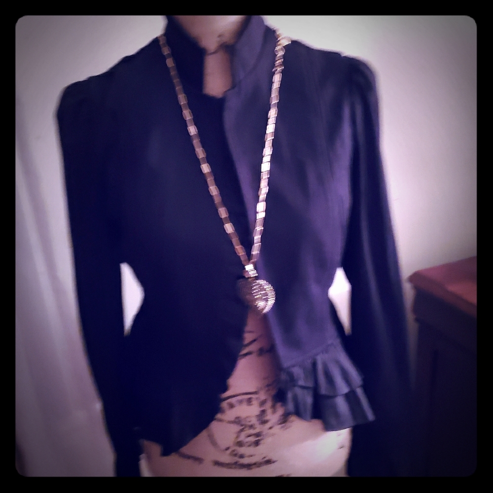 Ruffled jacket
